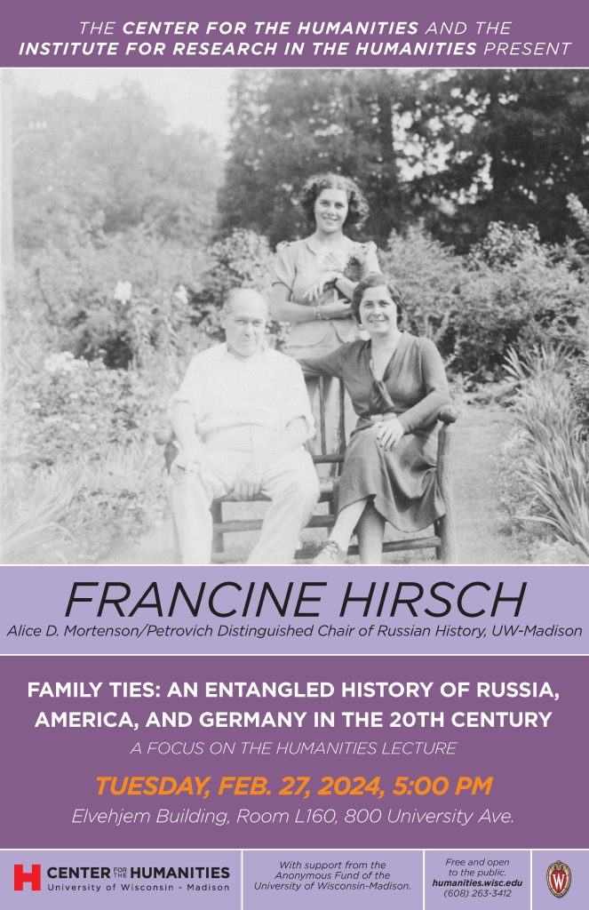 Poster for Focus on the Humanities Talk.