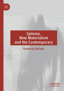 Image of Spinoza, New Materialism book cover. 